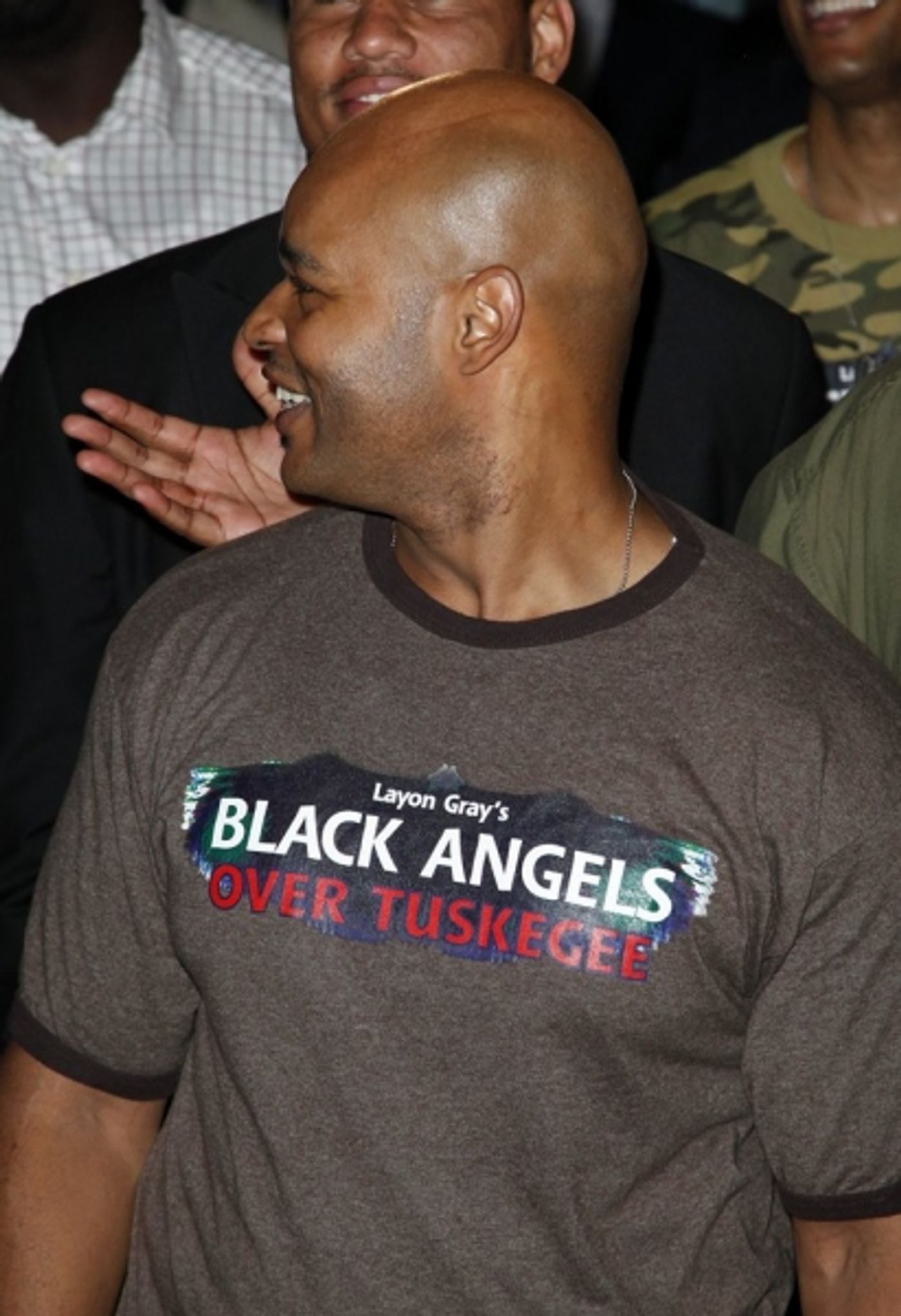 Photo Coverage: NY Jets Visit BLACK ANGELS OVER TUSKEGEE Photo Coverage: NY Jets Visit BLACK ANGELS OVER TUSKEGEE Image