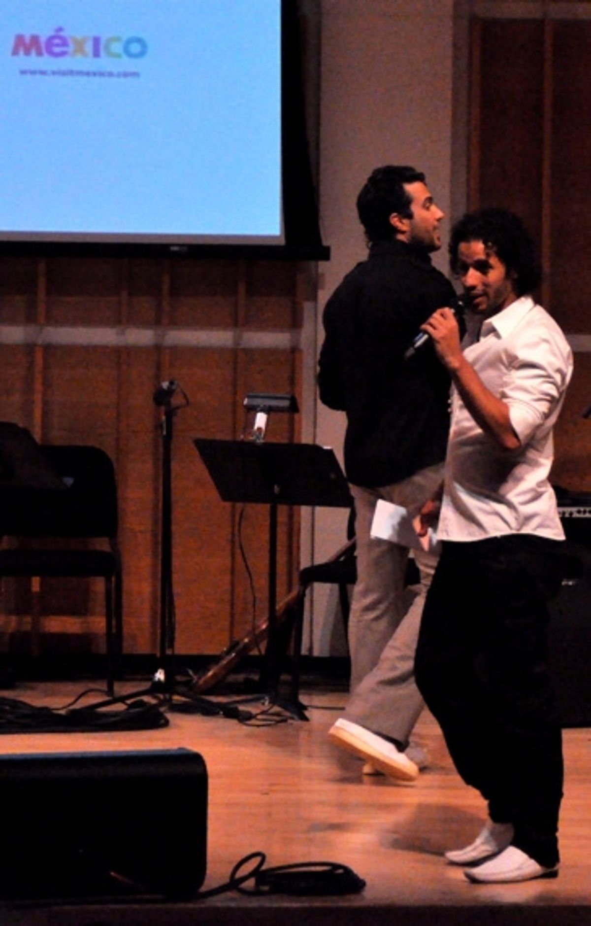 Jaime Camil and Luis Salgado at 