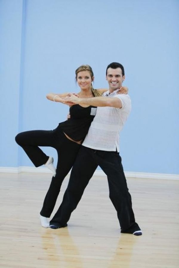 Tony Dovolani and Audrina Patridge Photo