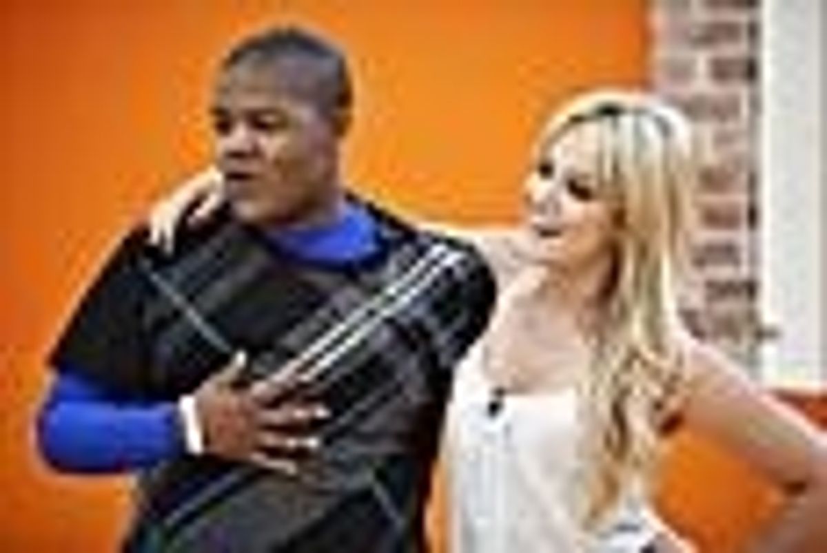 Lacey Schwimmer and Kyle Massey at 