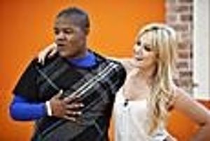 Lacey Schwimmer and Kyle Massey @ BroadwayWorld Lacey Schwimmer and Kyle Massey Photo