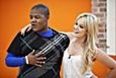 Lacey Schwimmer and Kyle Massey Photo