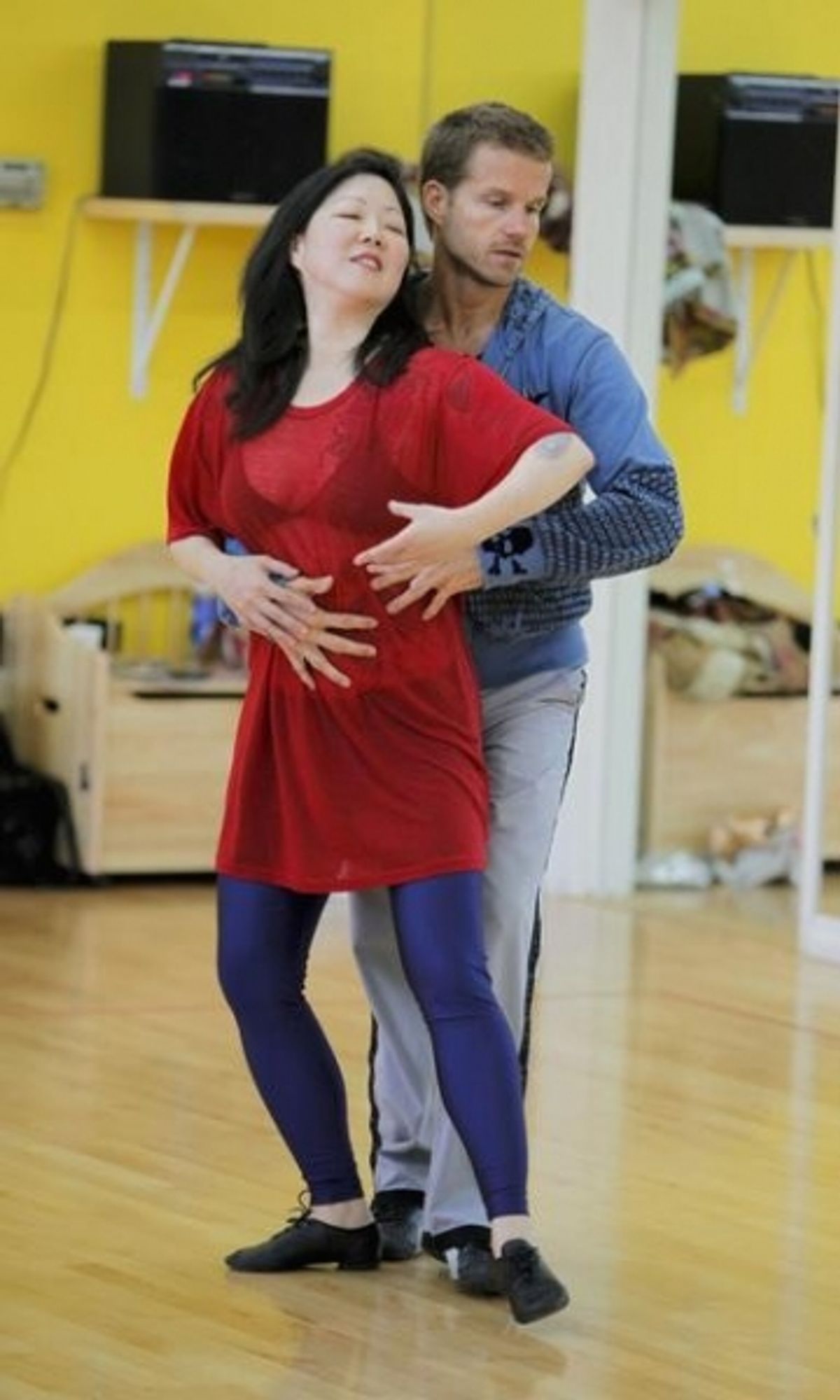 Margaret Cho and Louis van Amstel at 