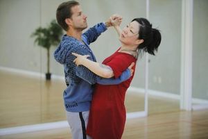 Margaret Cho and Louis van Amstel Photo