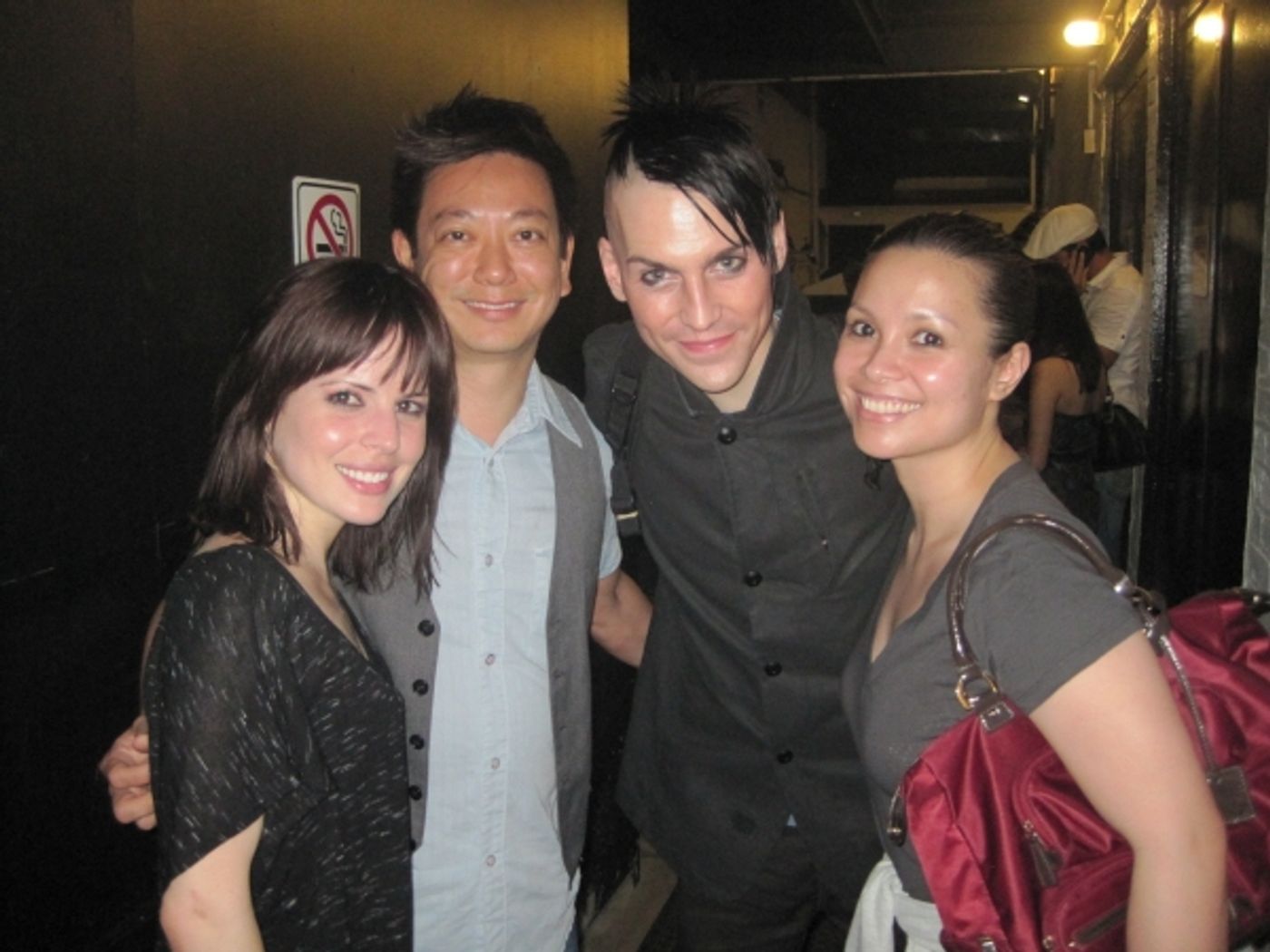 Photo Coverage: Lea Salonga Visits AMERICAN IDIOT Photo Coverage: Lea Salonga Visits AMERICAN IDIOT Image