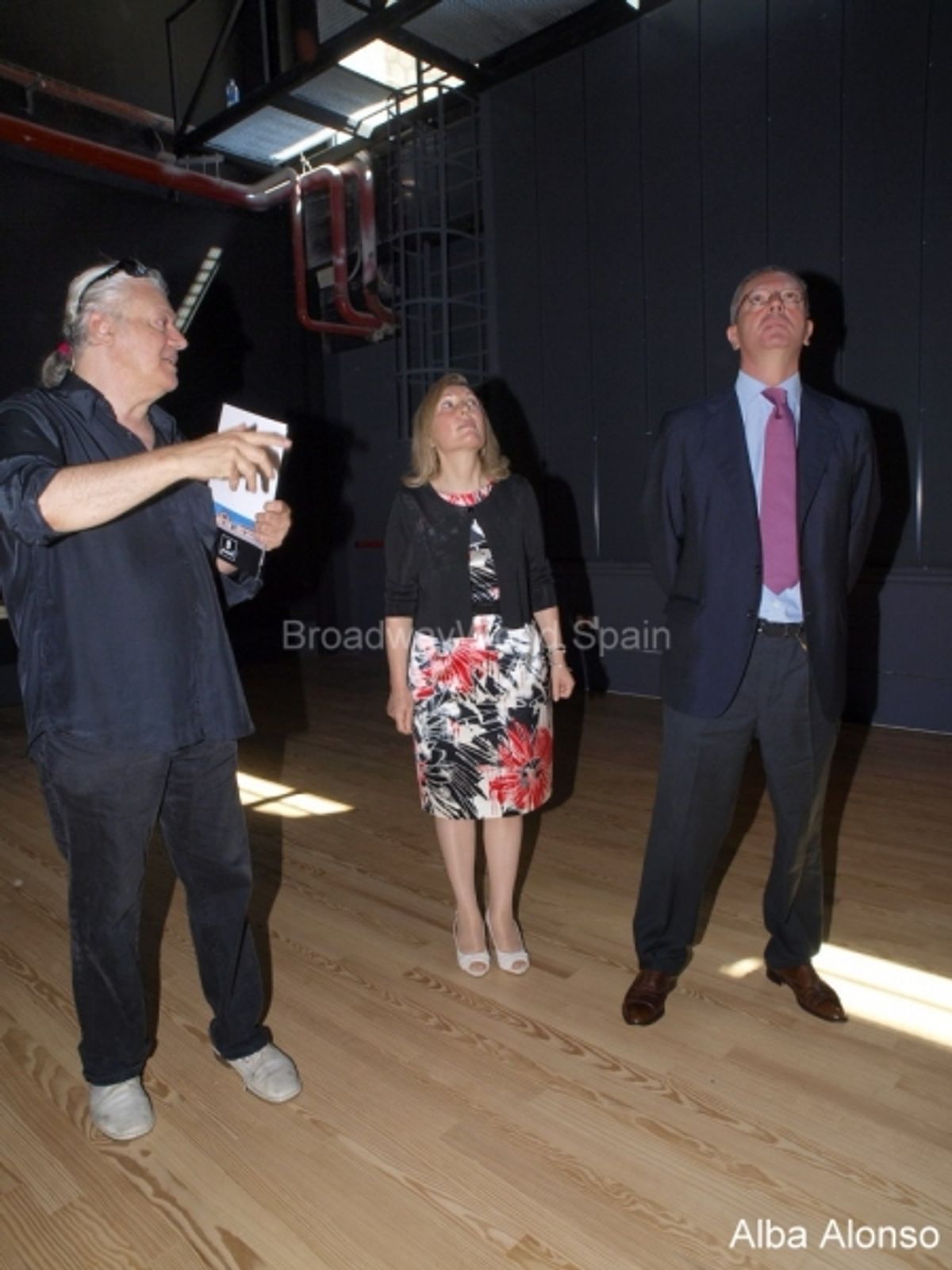 Mario Gas, Amparo Valcarce y Alberto Ruiz Gallardon at 