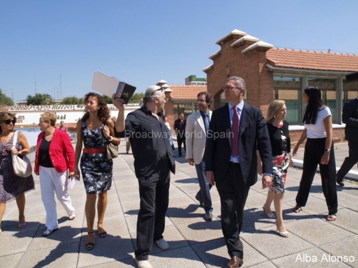 Mario Gas y Alberto Ruiz Gallardon at 