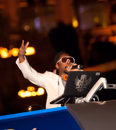 Will.I.AM DJs at Moorea Beach Club Photo