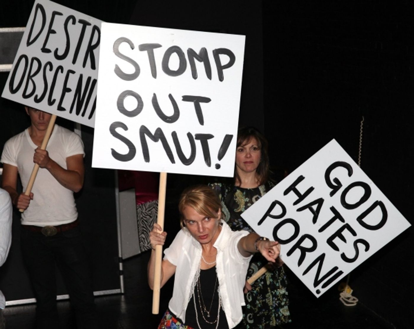 Photo Coverage: THE DEEP THROAT SEX SCANDAL -Rehearsal  Image