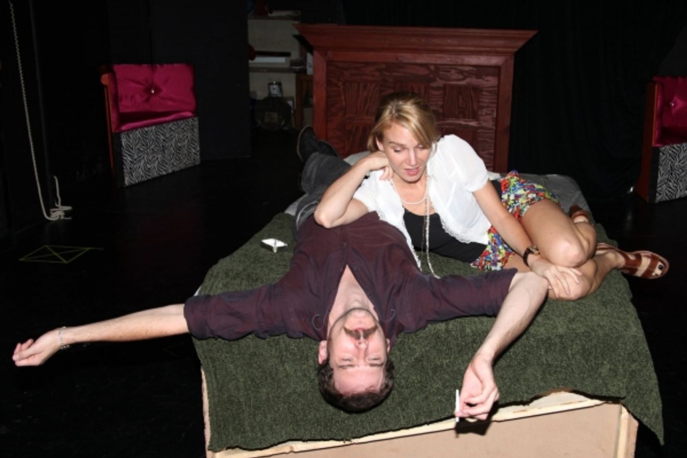 Photo Coverage: THE DEEP THROAT SEX SCANDAL -Rehearsal  Image