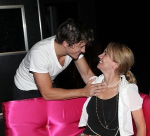 Zach Wagner & Lori Gardner @ BroadwayWorld Zach Wagner & Lori Gardner Photo