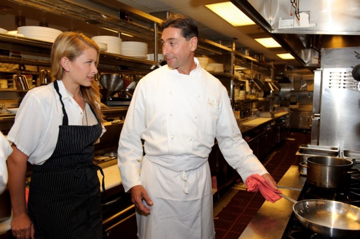 Lauren Bosworth, Chef John Deloach at 