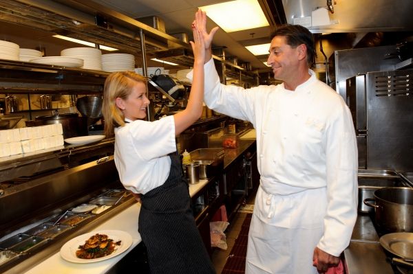 Lauren Bosworth, Chef John Deloach Photo