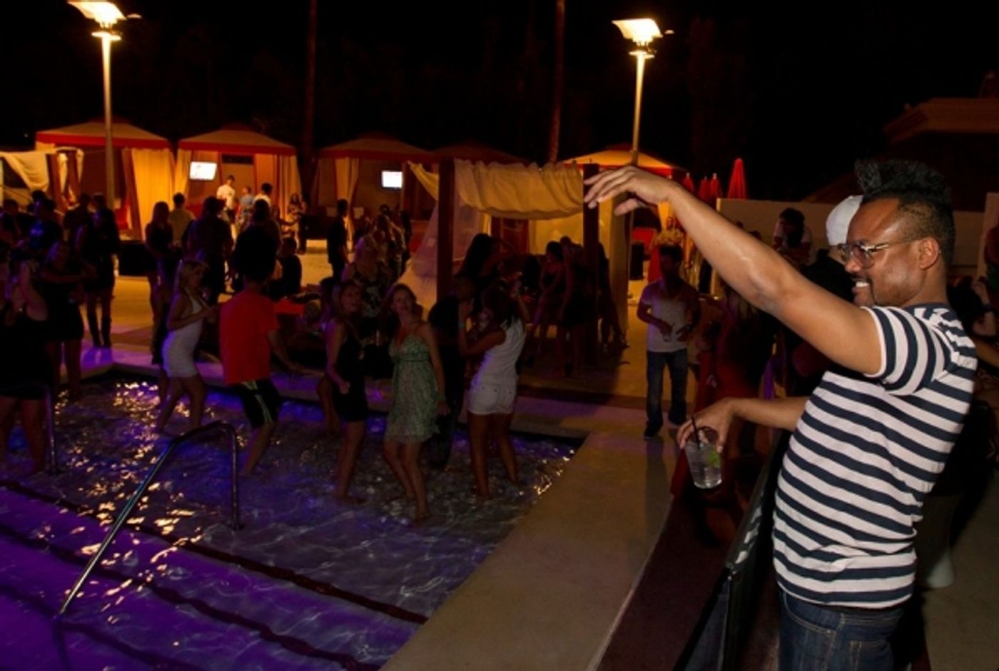 Photo Coverage: Will.I.AM DJ's at Moorea Beach Club at Mandalay Bay  Image