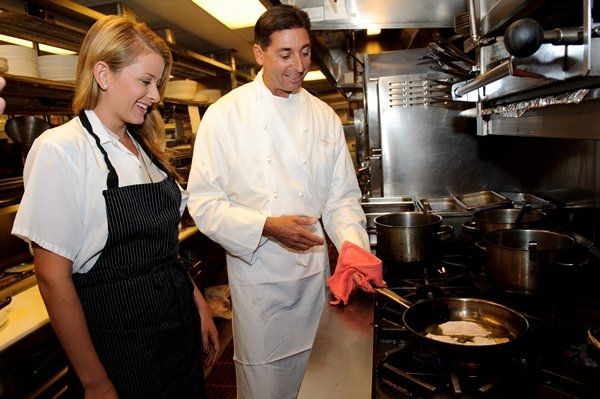 Lauren Bosworth and Chef John Deloach Photo