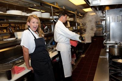 Lauren Bosworth and Chef John Deloach Photo