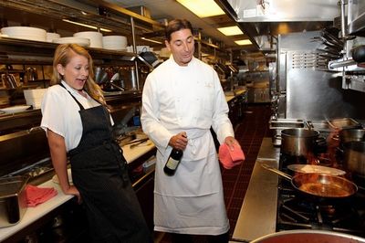Lauren Bosworth and Chef John Deloach Photo