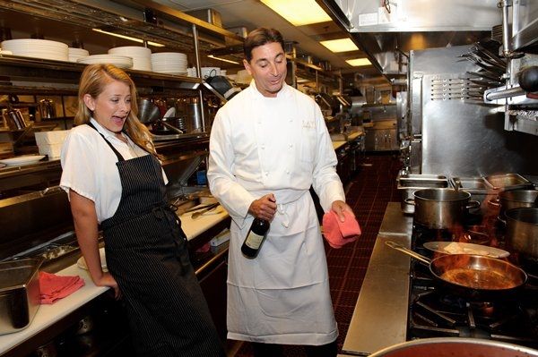 Lauren Bosworth and Chef John Deloach Photo