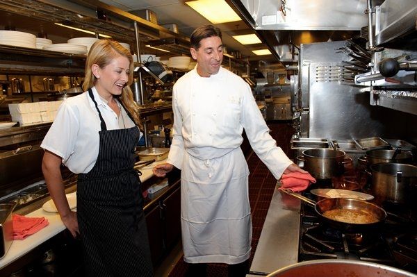 Lauren Bosworth and Chef John Deloach Photo