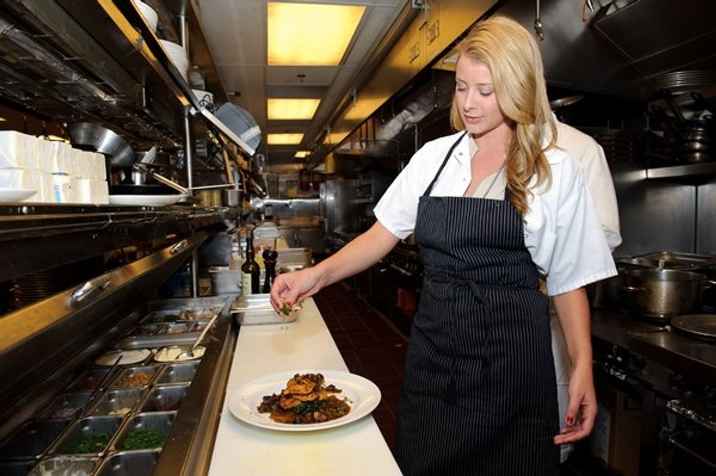 Photo Coverage: Lauren 'Lo' Bosworth in the Kitchen of LAVO Photo Coverage: Lauren 'Lo' Bosworth in the Kitchen of LAVO Image