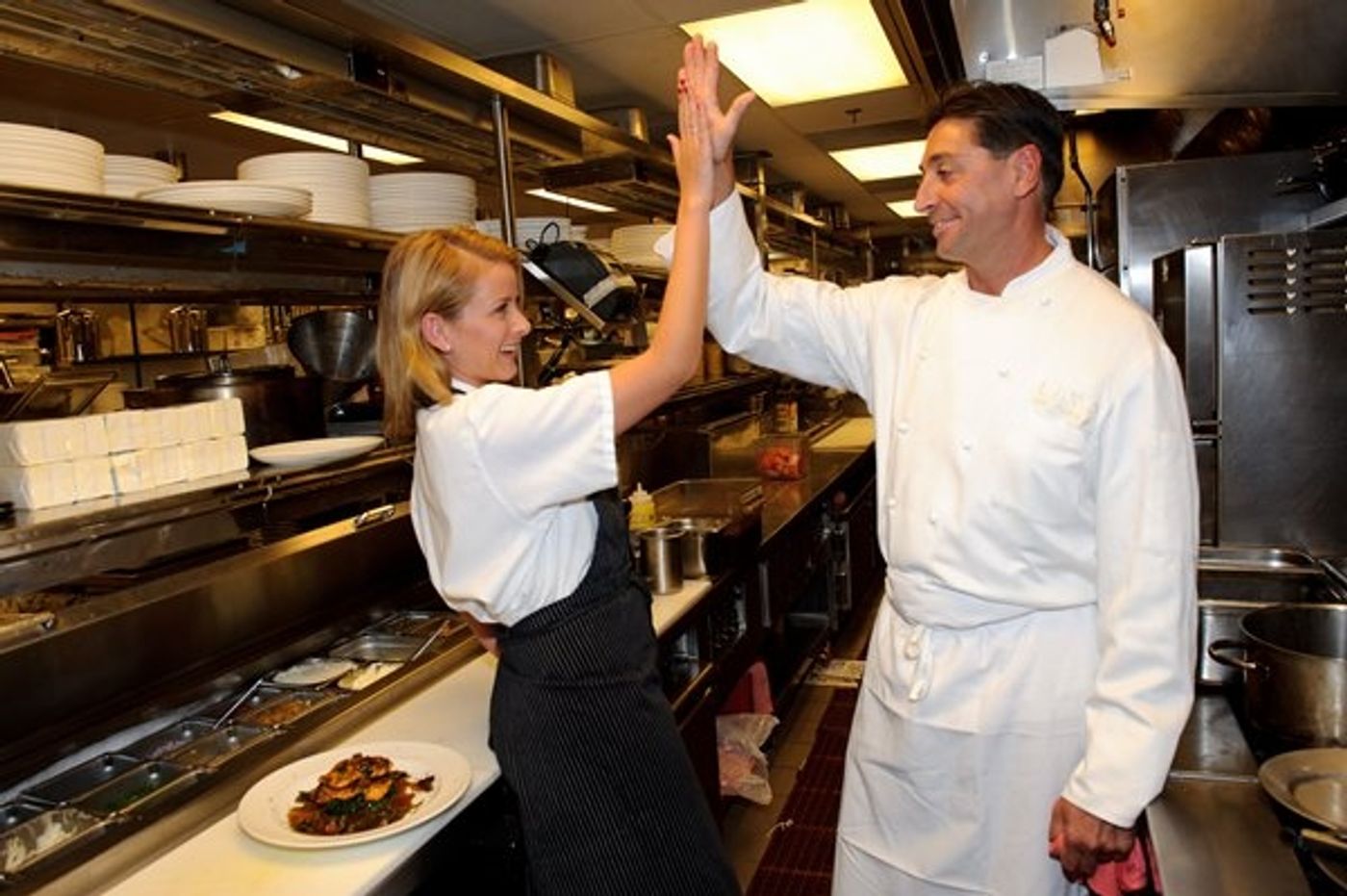 Photo Coverage: Lauren 'Lo' Bosworth in the Kitchen of LAVO Photo Coverage: Lauren 'Lo' Bosworth in the Kitchen of LAVO Image