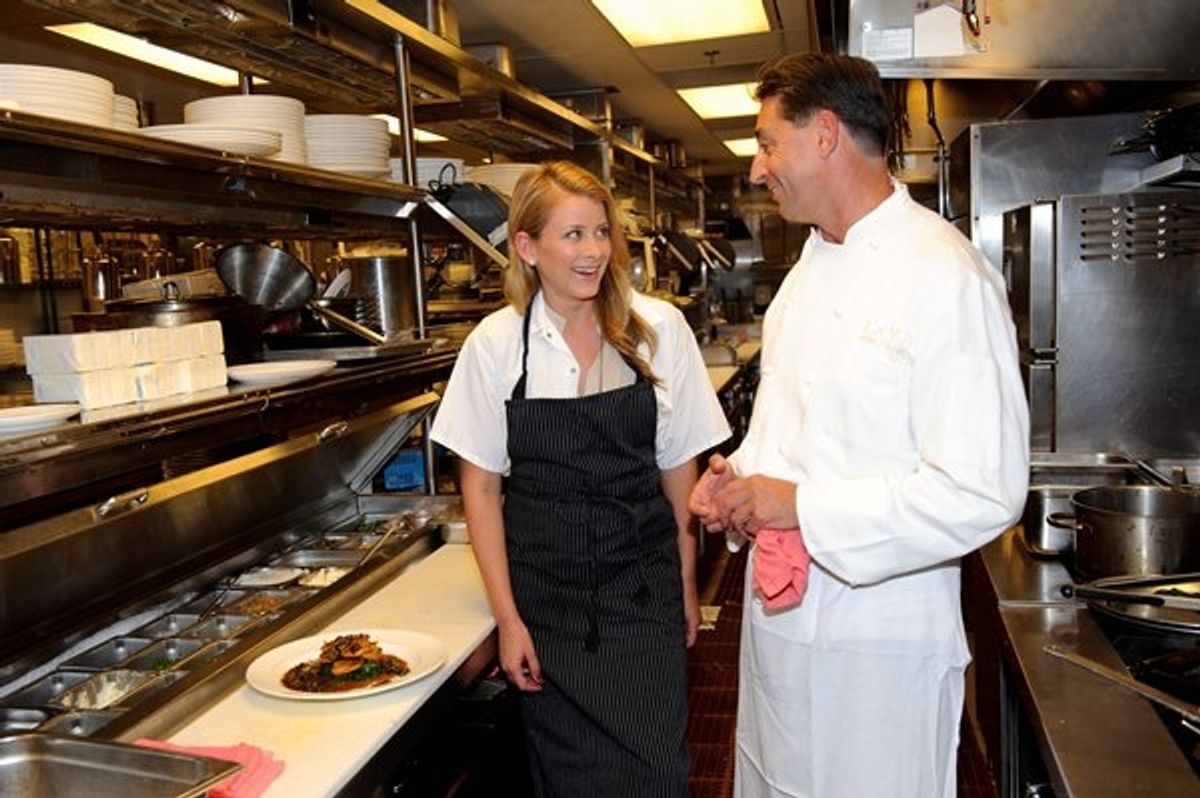 Lauren Bosworth and Chef John Deloach at 