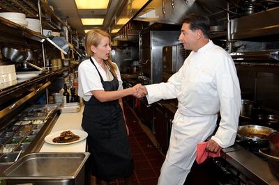 Lauren Bosworth and Chef John Deloach Photo