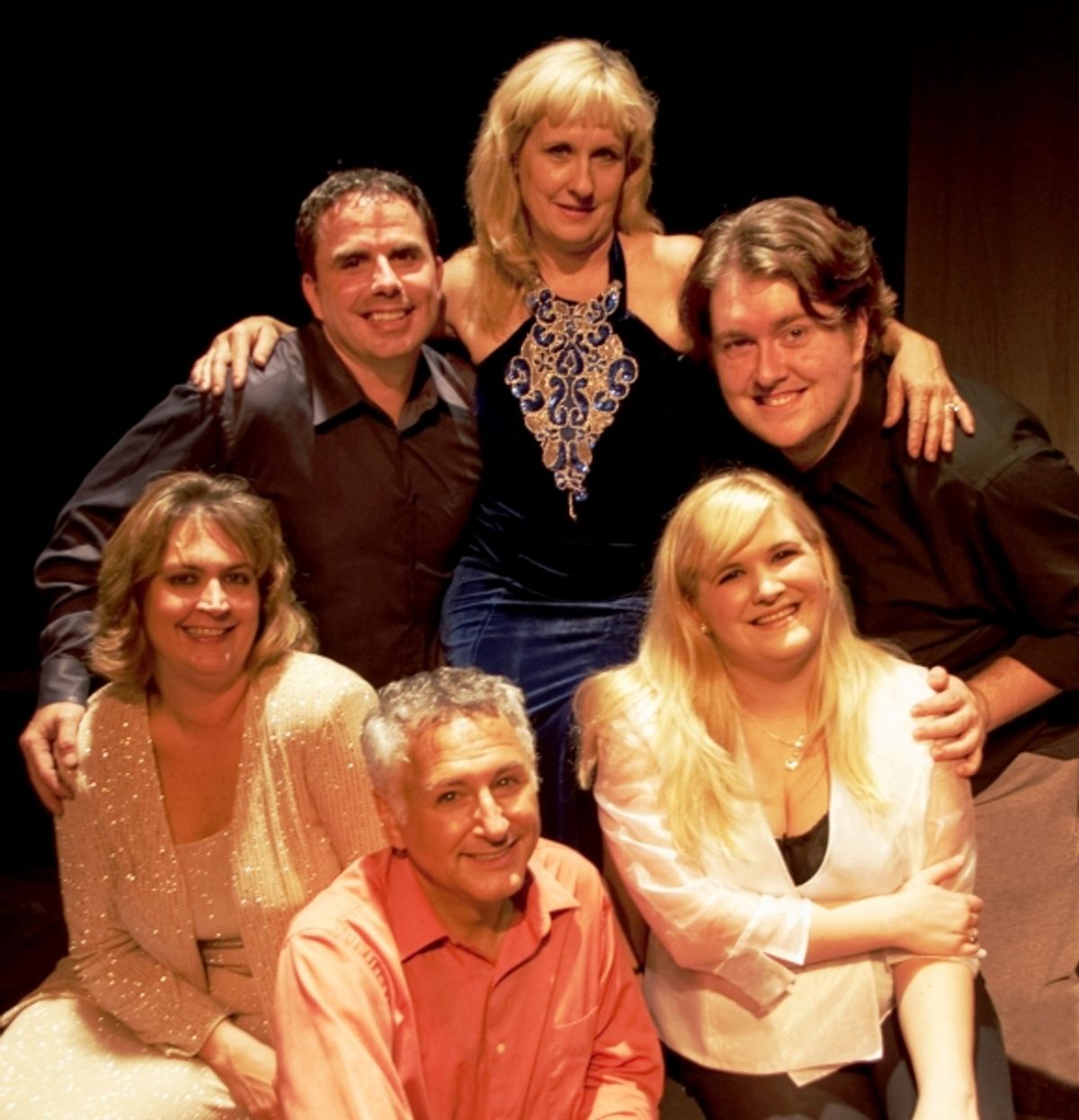 L-R Front: Lee Ann Scherlong, Keith Hershman, Deb Curtis; L-R Back: Kris Graves, Melinda Catherine- Gross, Michael Nicosia  at 