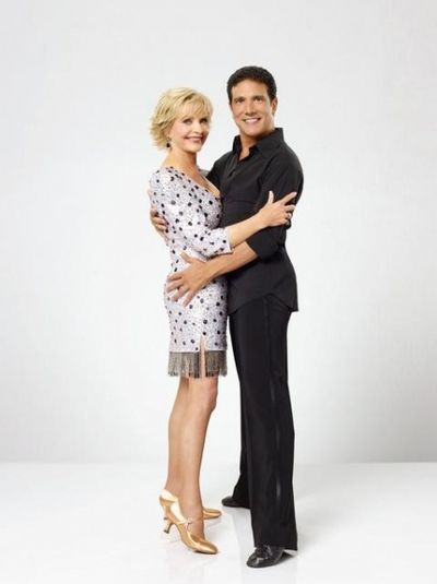 Florence Henderson and Corky Ballas Photo