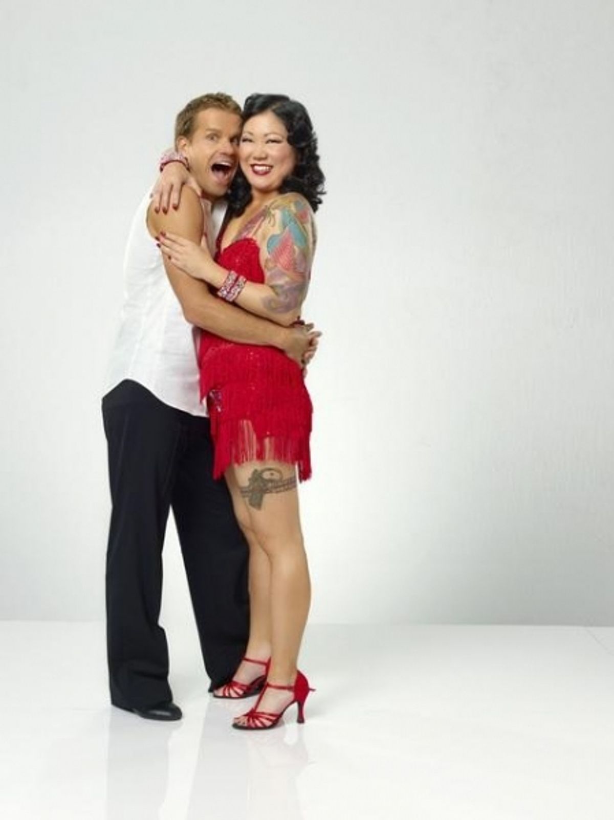 Margaret Cho and Louis Van Amstel at 