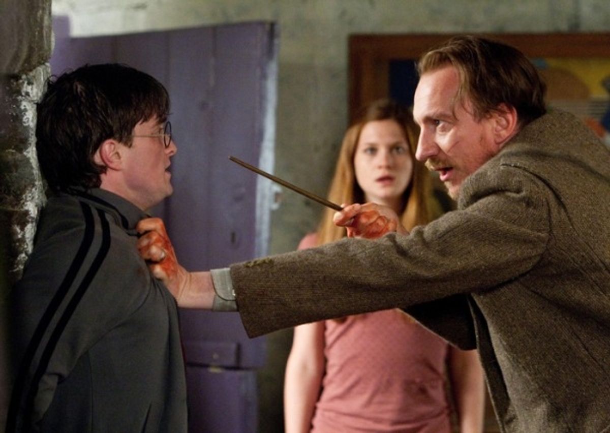 Daniel Radcliffe and Bonnie Wright at 