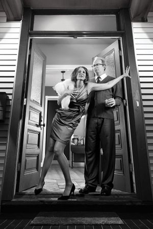 Amy Morton and Tracy Letts Photo