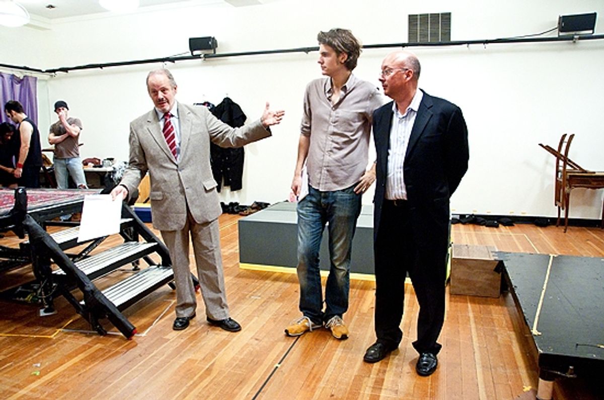 Jeffery Richards, Alex Timbers & Jerry Frankel
 at 