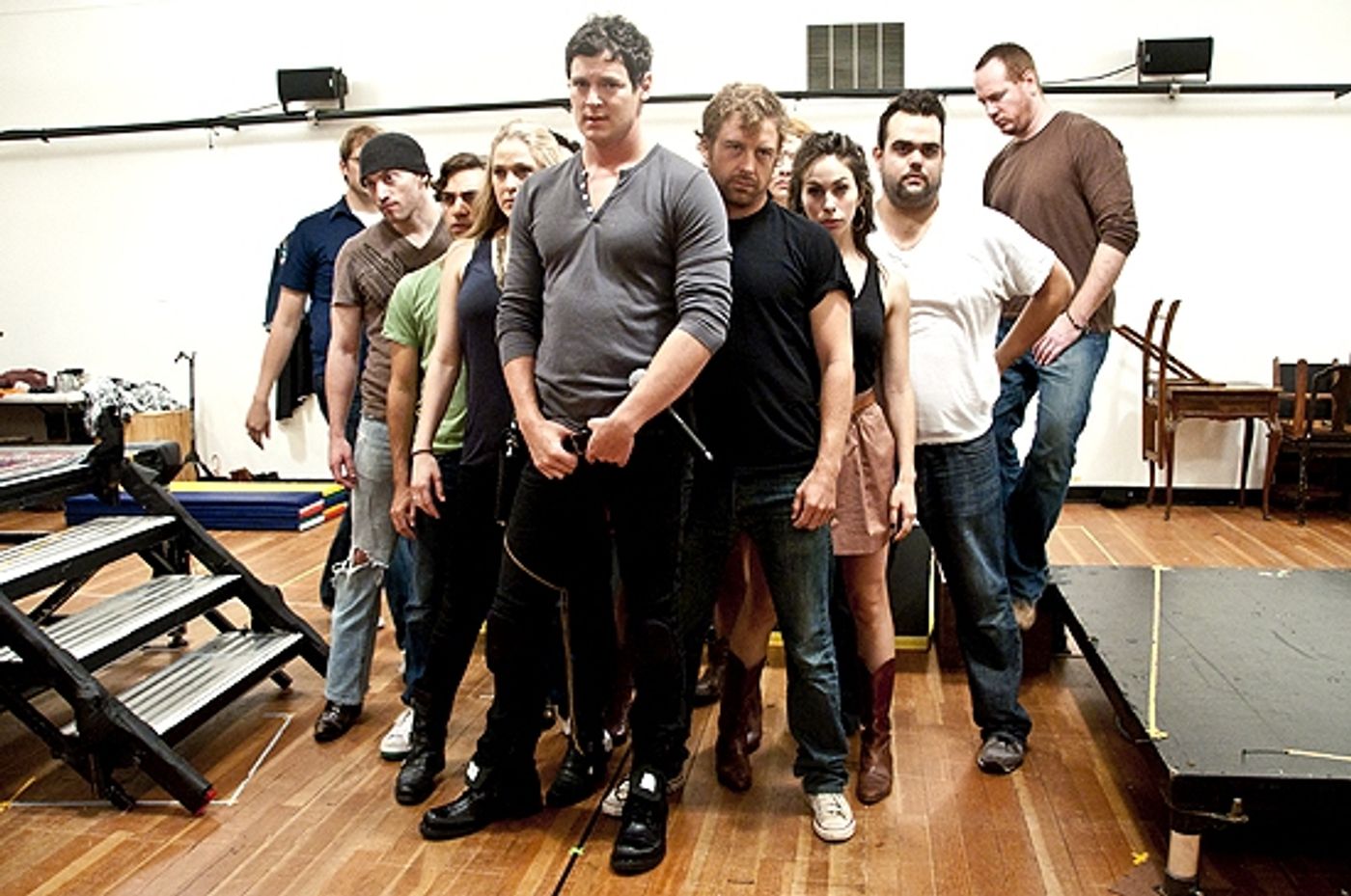 Photo Coverage: BLOODY BLOODY ANDREW JACKSON Meets the Press  Image