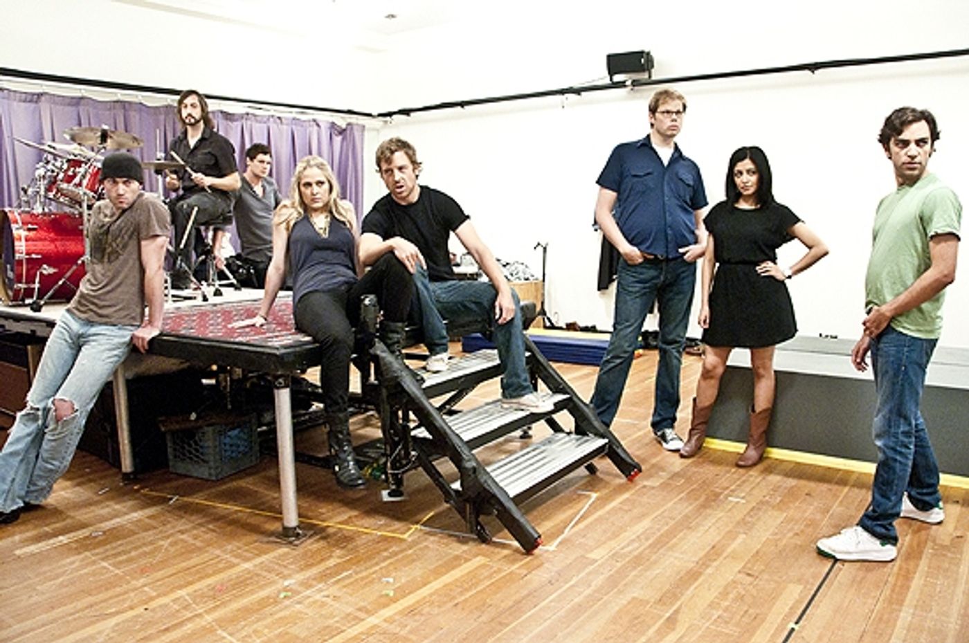 Photo Coverage: BLOODY BLOODY ANDREW JACKSON Meets the Press  Image