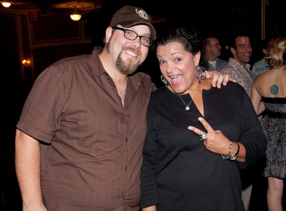 Evan Harrington and Patricia Phillips at 