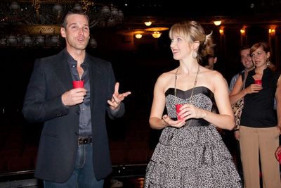 Hugh Panaro and Sara Jean Ford Photo