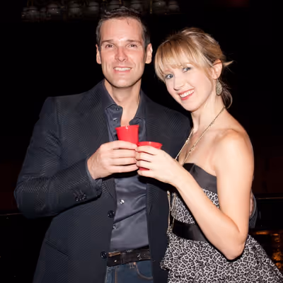 Hugh Panaro and Sara Jean Ford Photo