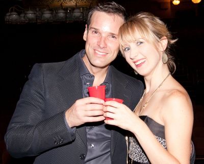 Hugh Panaro and Sara Jean Ford Photo