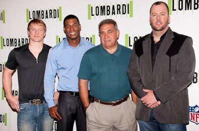 Bill Dawes, Robert Christopher Riley, Dan Lauria, and Chris Sullivan  Photo