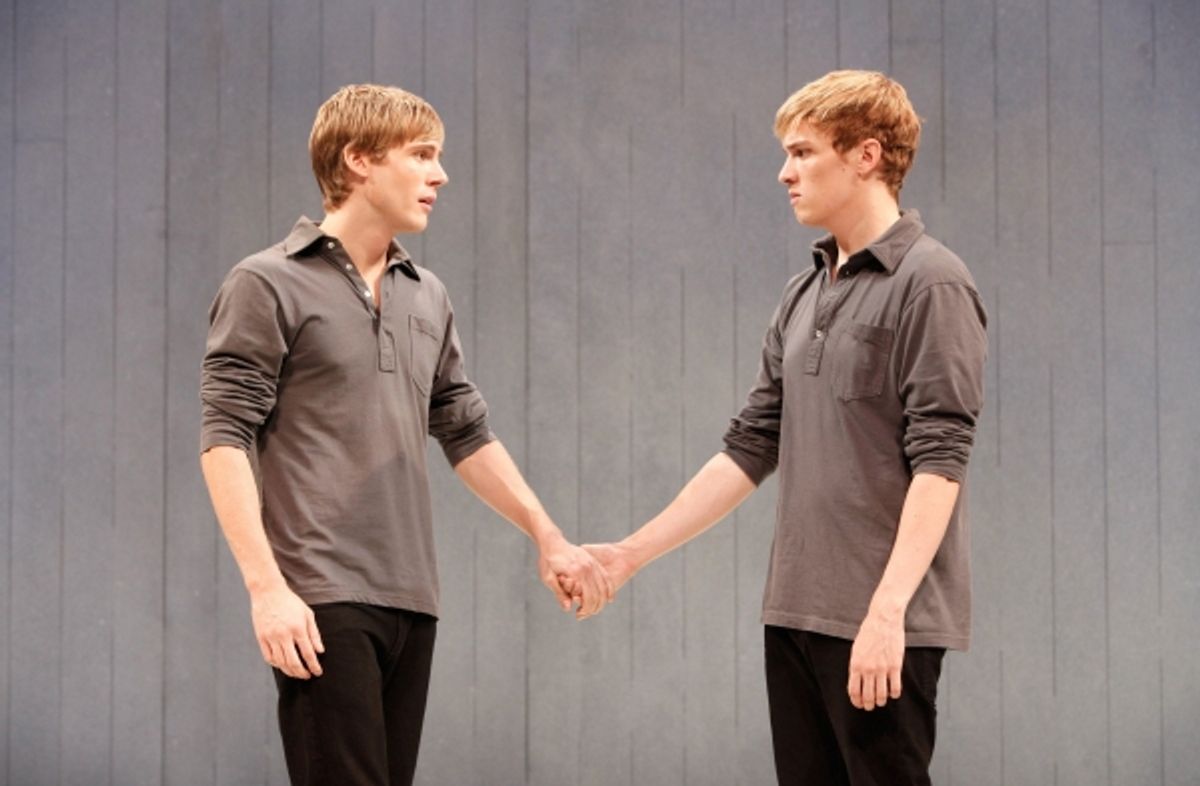 Zachary Booth and Preston Sadleir at 