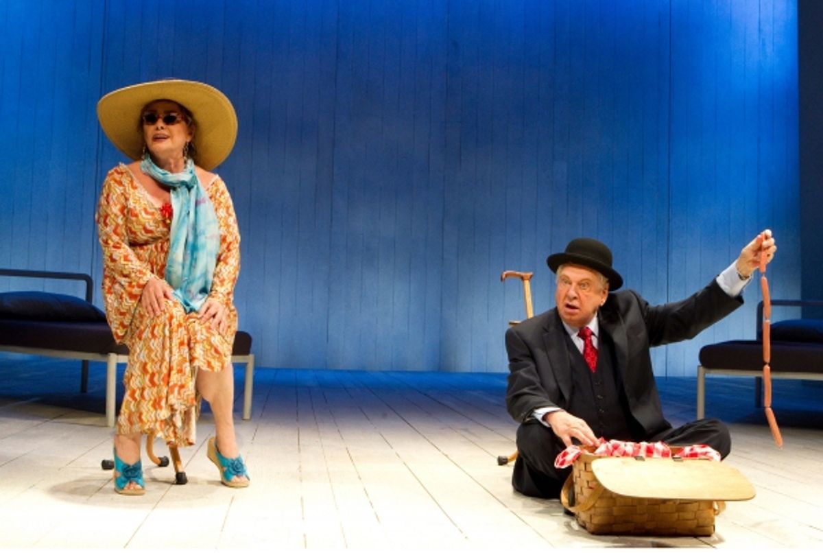 Elizabeth Ashley and Brian Murray at 