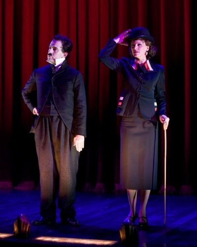 Rob McClure and Jenn Colella Photo