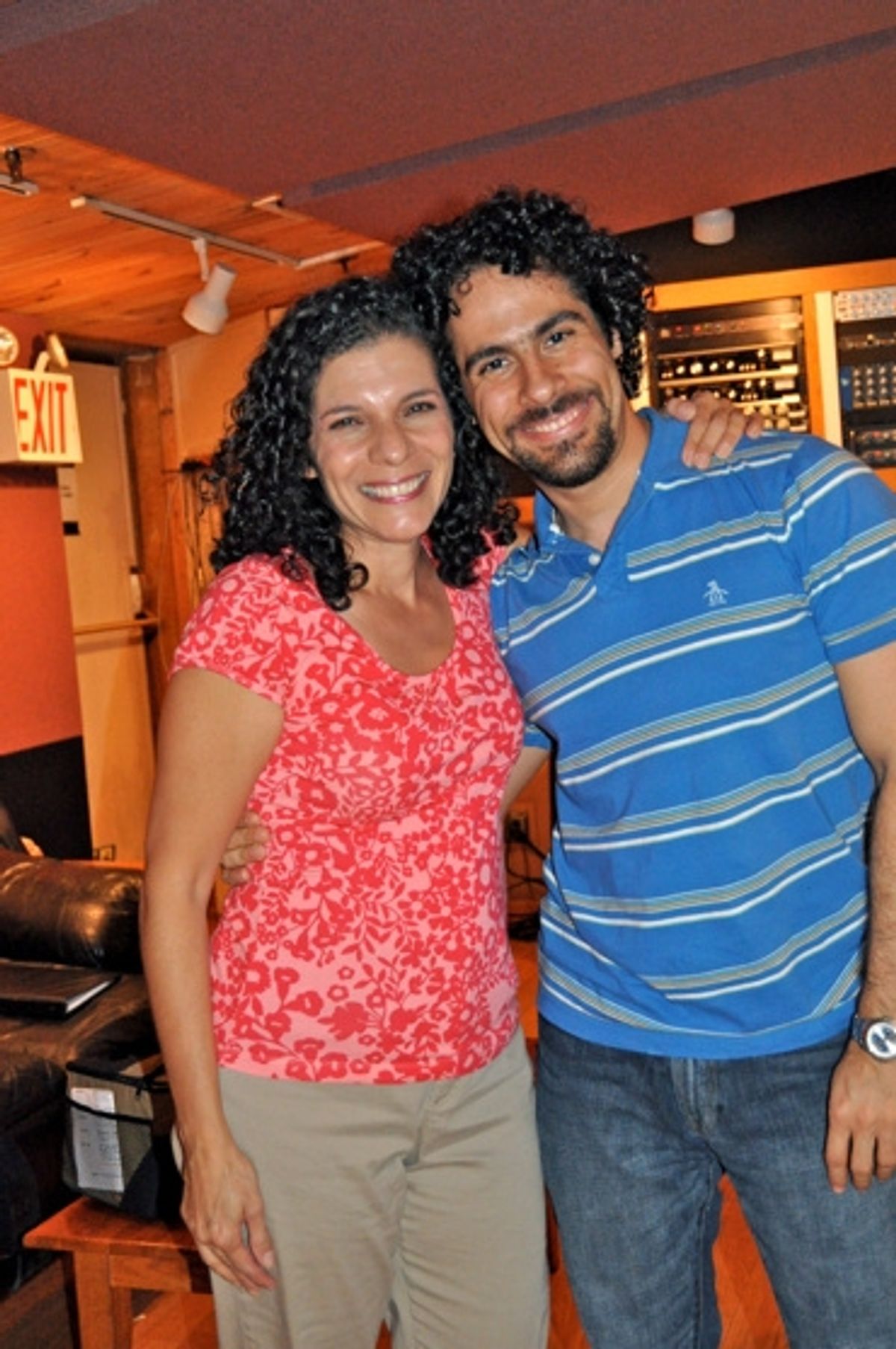 Blanca Camacho and Alex Lacamoire at 