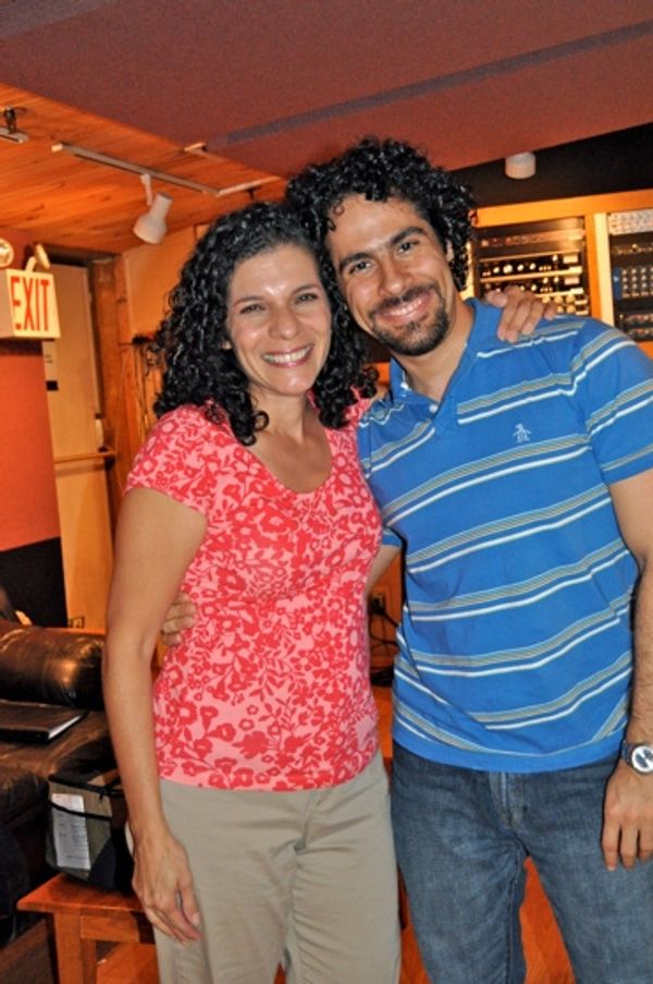 Blanca Camacho and Alex Lacamoire Photo