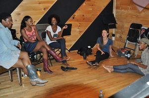 Tracee Beazer, Candice Monet McCall, Dan'yelle Williamson, Betsy Struxness and Tanya  Photo