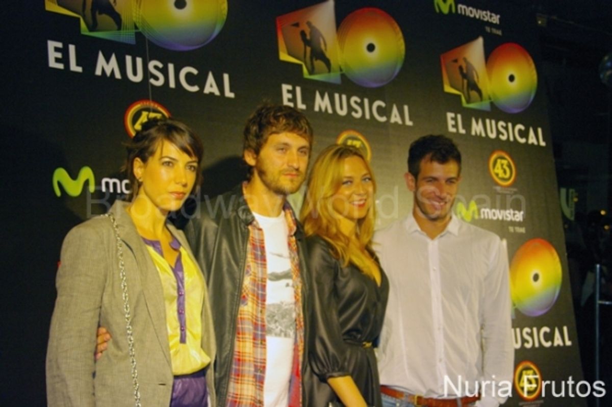 Sandra Collantes, Raul Arevalo, Pilar Castro y Quim Gutierrez at 