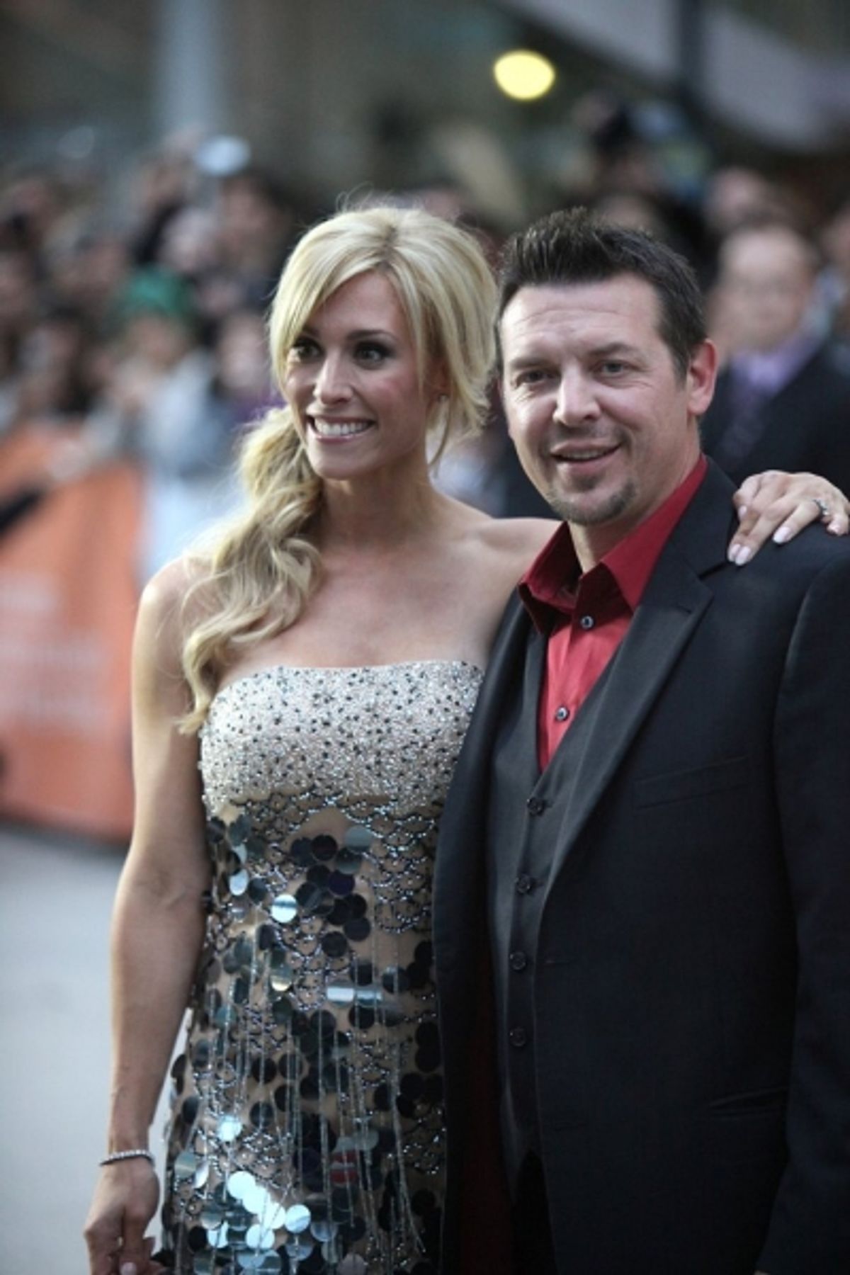 Jennifer Fleury and Theo Fleury at 