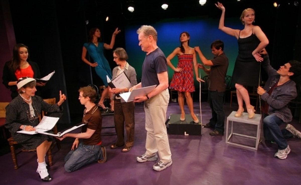 Adriana McPhee, Andrea Marcovicci, David Turner, Heather Parcells, Susan Blommaert, Charles Kimbrough, Julie Kotarides, Brian Hissong, Michelle Lookadoo and Robert Lenzi at 