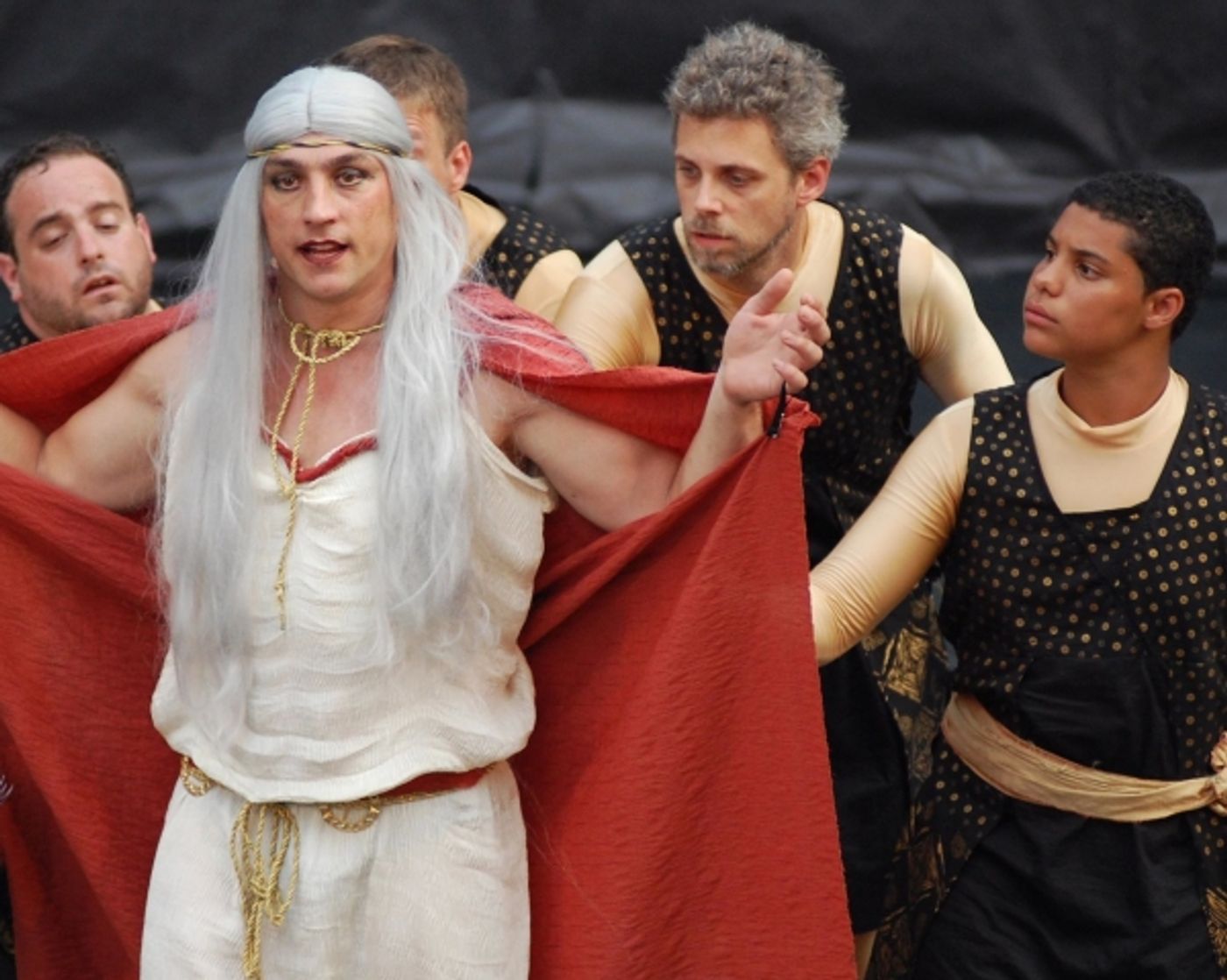 Photo Flash: The Faux-Real Theatre Co Presents ALL-MALE OEDIPUS REX Photo Flash: The Faux-Real Theatre Co Presents ALL-MALE OEDIPUS REX Image